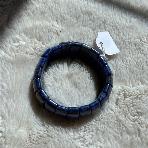 Lapis Lazuli Stretch Bracelet Intuition & Inner Power | Calming Energy | - Picture 2 of 5